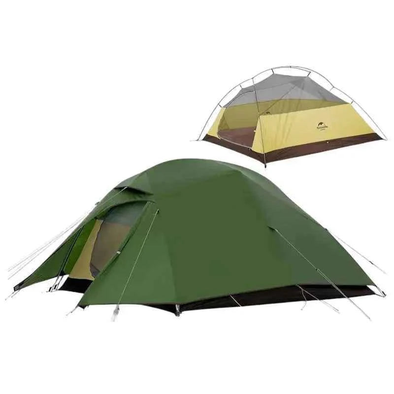 Barraca de Camping Naturehike Cloud Up 3 Verde Militar – 3 Pessoas - HK Pesca