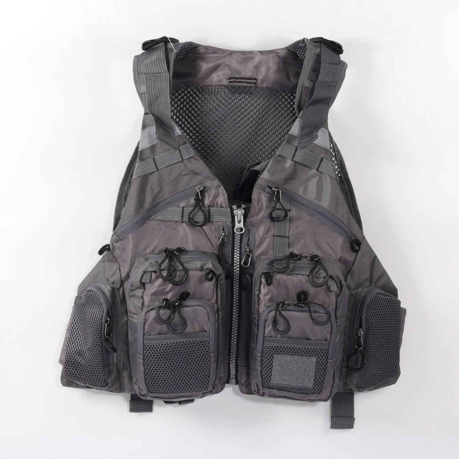 Colete de Pesca Salva-Vidas HK Outdoor LifeVest Cinza - HK Pesca