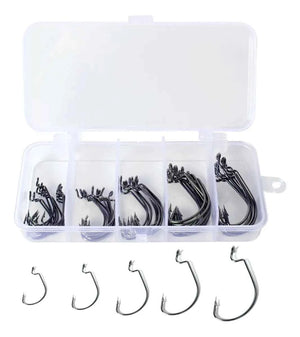 Kit de Anzóis HK HookMaster 50 Peças - HK Pesca
