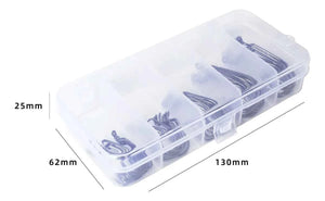 Kit de Anzóis HK HookMaster 50 Peças - HK Pesca