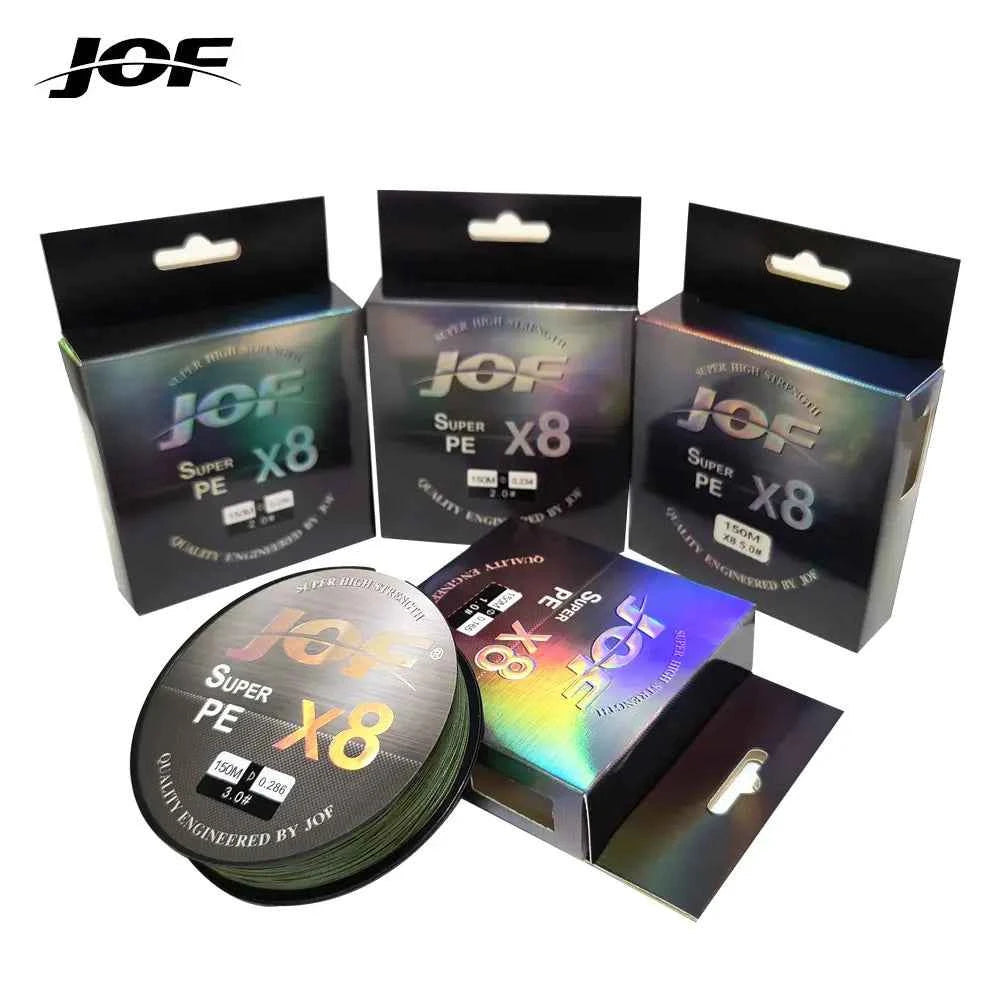 Linha de Pesca Multifilamento JOF X8 500m