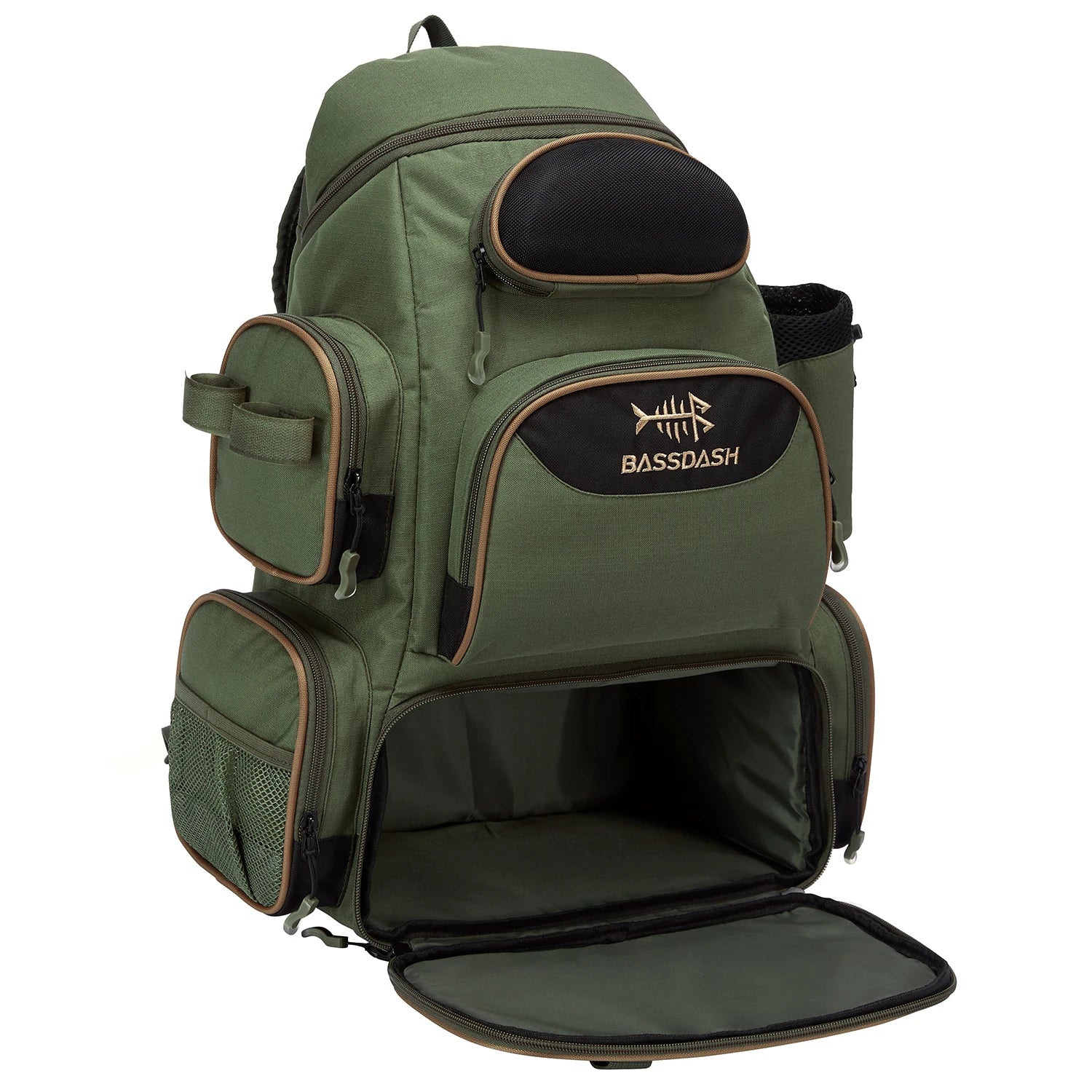 Mochila de Pesca ProTackle Bassdash Verde