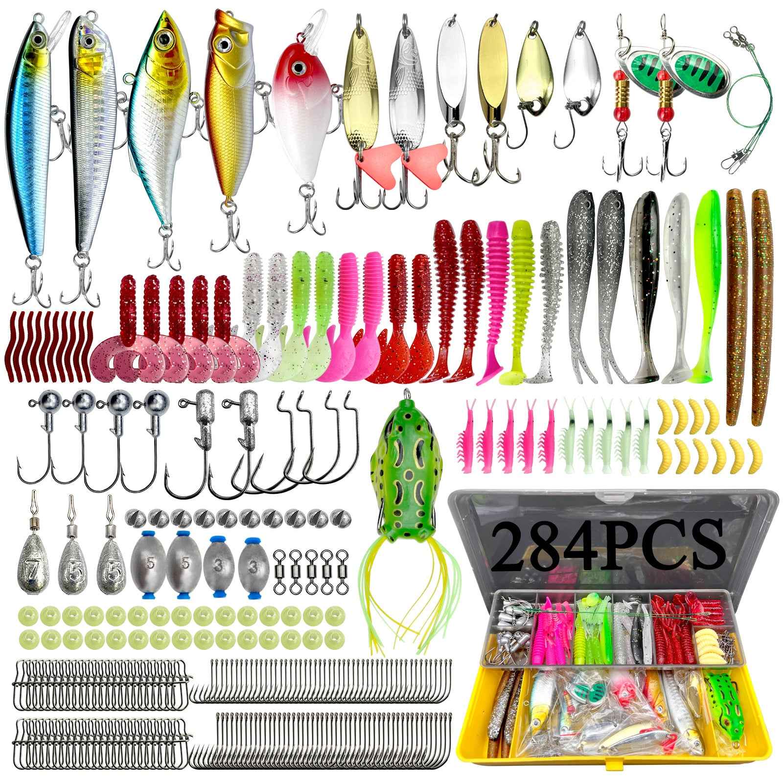 Kit de Iscas Artificiais HK ProBait - HK Pesca