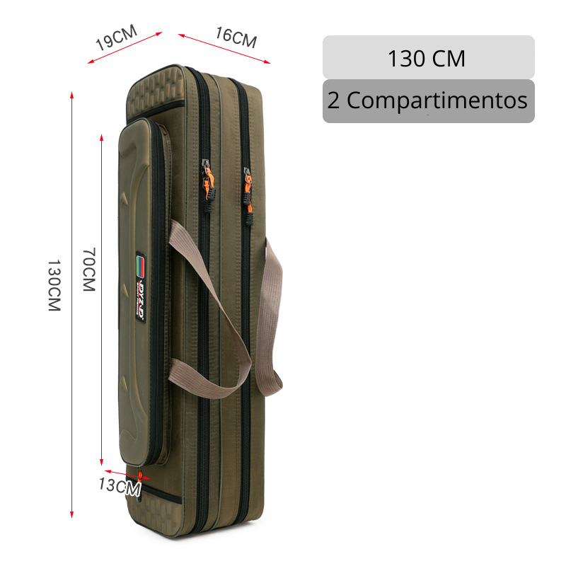 Bolsa Porta Vara de Pesca HK CreekBag 2 Compartimentos - HK Pesca