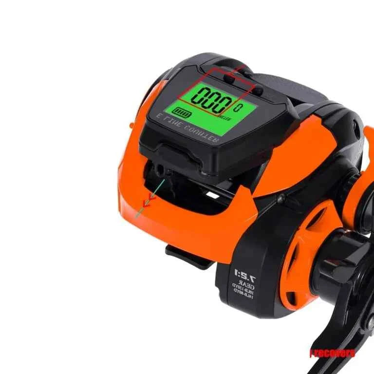 Carretilha Digital Samolla StormTrack TX10 10Kg - HK Pesca