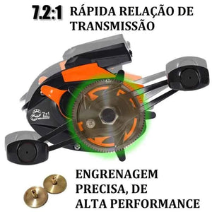 Carretilha Digital Samolla StormTrack TX10 10Kg - HK Pesca