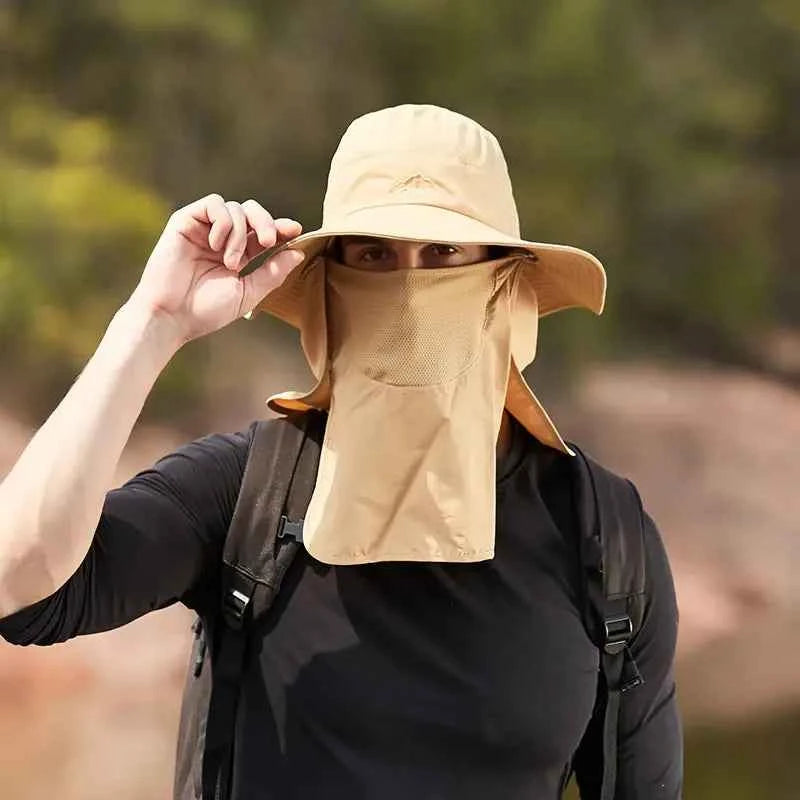 Chapéu de Sol Camping & Pesca Caqui - HK Pesca