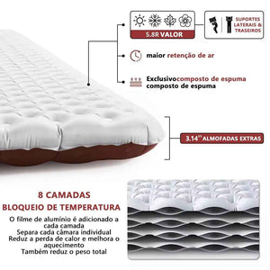 Colchão Inflável Solteiro Naturehike - HK Pesca