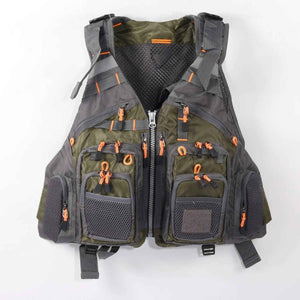 Colete de Pesca Salva-Vidas HK Outdoor LifeVest Preto - HK Pesca