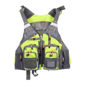 Colete de Pesca Salva-Vidas HK Outdoor LifeVest Verde Fluorescente - HK Pesca