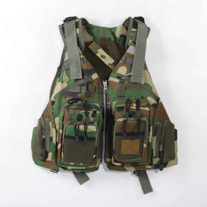 Colete de Pesca Salva-Vidas HK Outdoor LifeVest Camuflado - HK Pesca