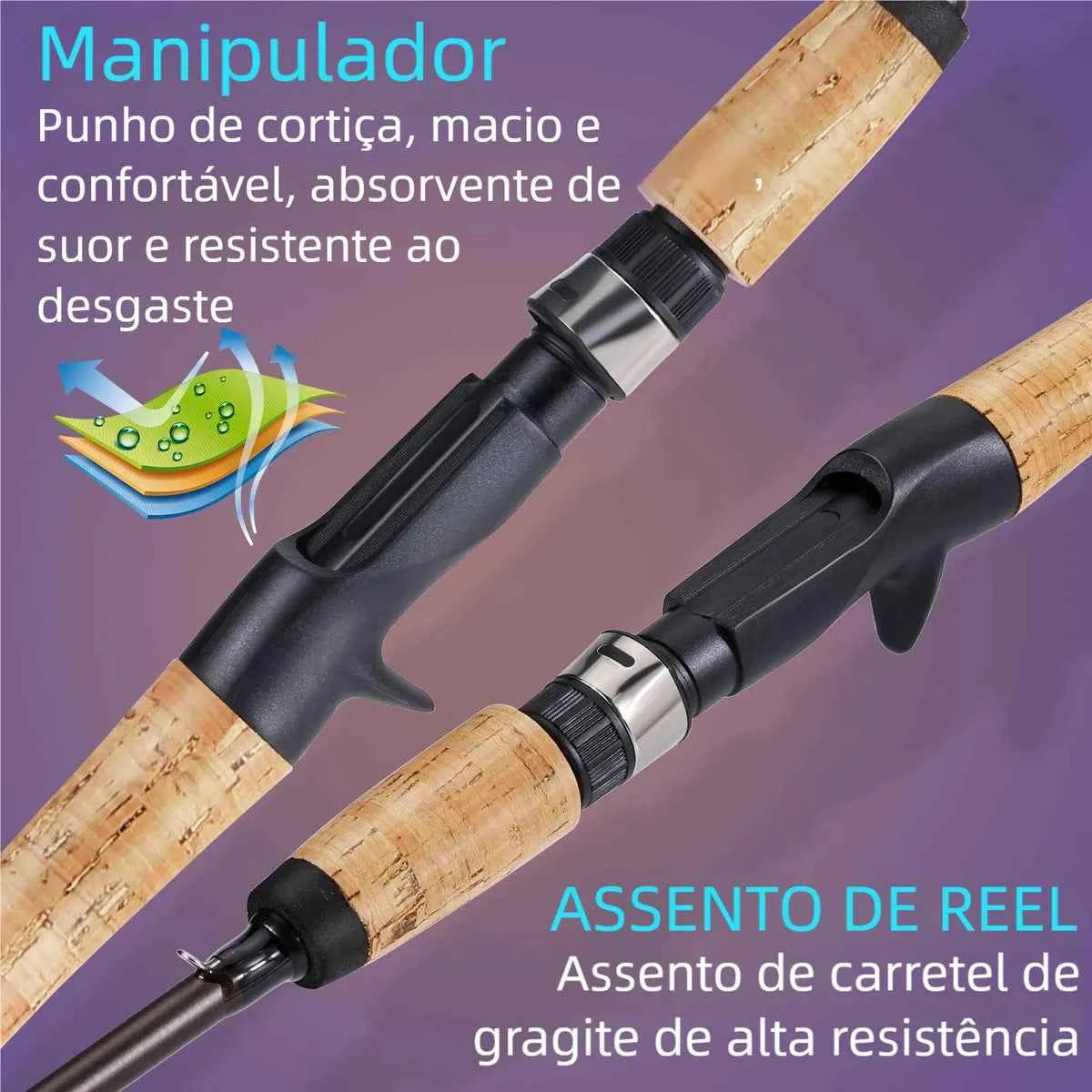 Vara de Pesca HK TrailRod Carbon - HK Pesca