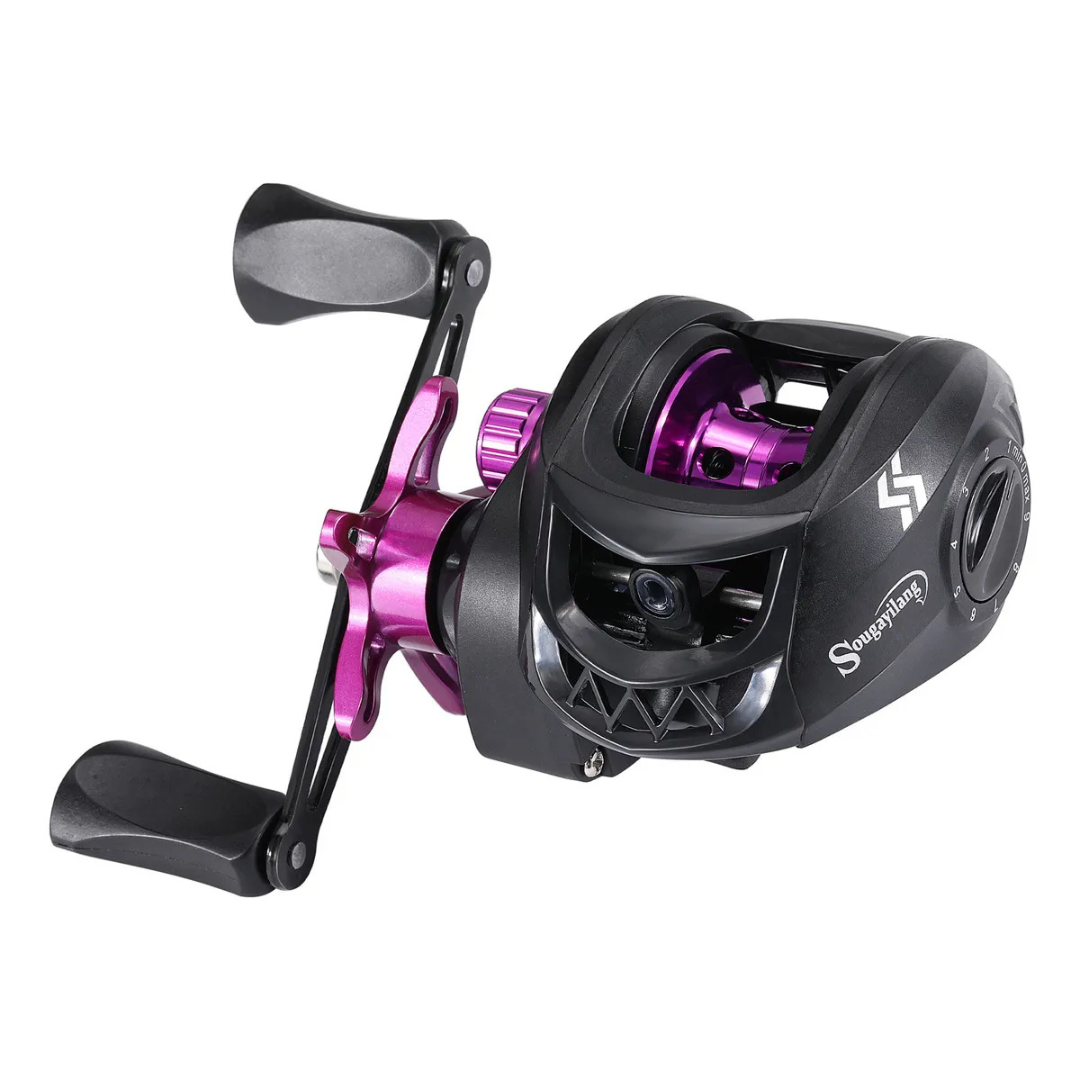 Kit Vara e Carretilha Sougayilang Roxo