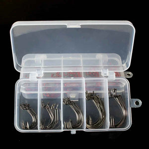 Kit de Anzóis HK HookMaster 50 Peças - HK Pesca