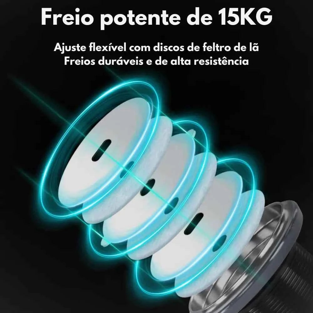 Molinete De Pesca Deukio Lexa Pro | Drag 15kg