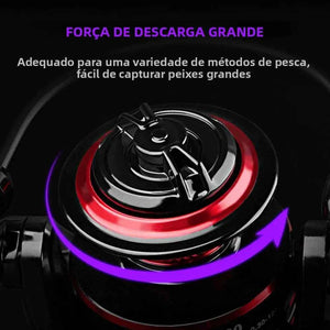 Molinete de Pesca Deukio FS | Drag 12kg