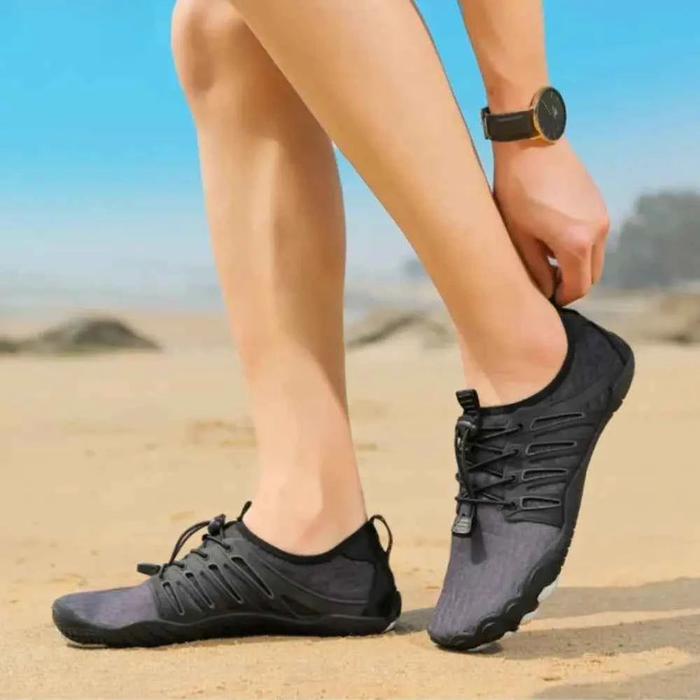 Sapatilha Náutica HydroFit Preta - HK Pesca